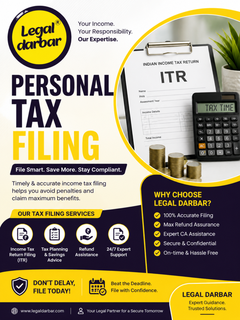 personal tax filling