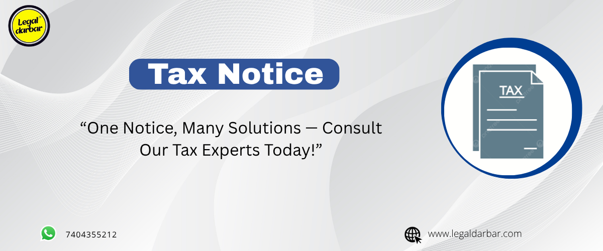 tax notice
